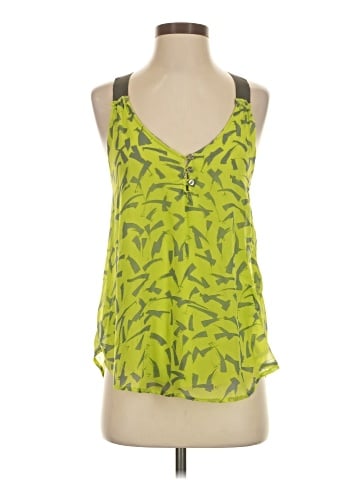 Aqua Sleeveless Blouse (view 1)