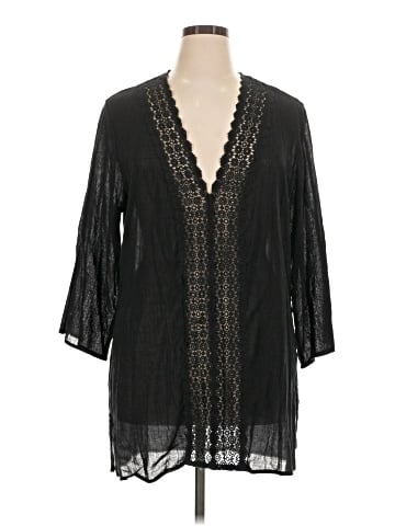 La Blanca 3/4 Sleeve Blouse (view 1)