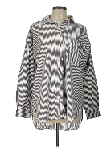 Ann Taylor LOFT Long Sleeve Button-Down Shirt (view 1)