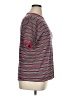 Basic Editions Stripes Red Short Sleeve T-Shirt Size XL - photo 4