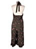 Xhilaration Floral Green Jumpsuit Size L - photo 2