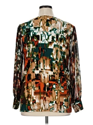 Calvin Klein Long Sleeve Blouse (view 2)
