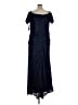 Xscape 100% Polyester Blue Cocktail Dress Size 16 - photo 2