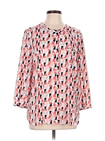 JM Collection 3/4 Sleeve Blouse (view 1)