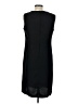 Perceptions 100% Polyester Solid Black Casual Dress Size 12 - photo 2