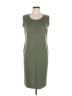 misook Solid Green Casual Dress Size L - photo 1