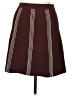 Sandro 100% Polyester Stripes Burgundy Casual Skirt Size Med (2) - photo 1