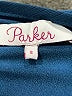 Parker 100% Polyester Solid Blue Cocktail Dress Size S - photo 7