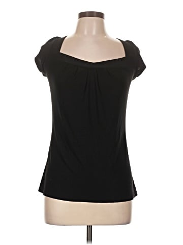 Wrapper Short Sleeve Top (view 1)