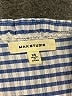 Max Studio Checkered-gingham Blue Casual Dress Size XS - photo 7
