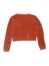 Tommy Bahama 100% Polyester Tweed Orange Pullover Sweater Size 7 - 8 - photo 2