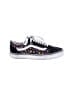 Vans Floral Black Sneakers Size 8 - photo 1