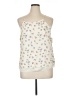Jun & Ivy 100% Rayon Ivory Sleeveless Top Size XL - photo 1