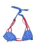 Beach Bunny Polka Dots Blue Swimsuit Top Size M - photo 1