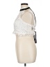 Say What? 100% Polyester Ivory Sleeveless Blouse Size XL - photo 5