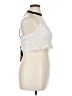 Say What? 100% Polyester Ivory Sleeveless Blouse Size XL - photo 4