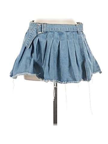 Hot & Delicious Denim Skirt (view 1)