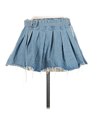 Hot & Delicious Denim Skirt (view 2)