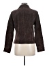 North Style 100% Leather Solid Brown Long Sleeve Top Size M - photo 2