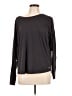 Apana Black Long Sleeve Top Size L - photo 1