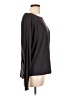 Apana Black Long Sleeve Top Size L - photo 4