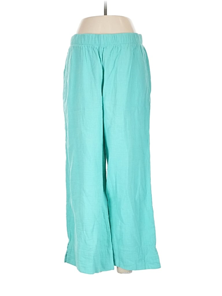 Pre-owned Coldwater Creek Casual Pants In Teal