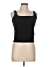 J.Crew 100% Polyester Black Sleeveless Top Size L - photo 1