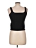 J.Crew 100% Polyester Black Sleeveless Top Size L - photo 2