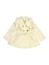 Tahari 100% Polyester Ivory Trenchcoat Size 2T - photo 1