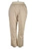 Appleseeds Solid Tan Casual Pants Size 20 - photo 1