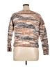 Ann Taylor LOFT Metallic Brown Pullover Sweater Size XL - photo 2