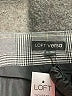 LOFT Versa Houndstooth Gray Formal Skirt Size 10 - photo 4
