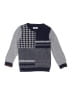 Mayoral Checkered-gingham Blue Pullover Sweater Size 6 - photo 1