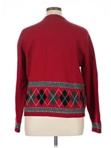 Karen Scott Wool Cardigan (view 2)