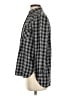 Madewell Checkered-gingham Gray 3/4 Sleeve Button-Down Shirt Size XS - photo 5