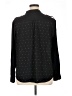 Calvin Klein 100% Polyester Polka Dots Black Long Sleeve Blouse Size 1X - photo 2