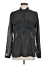 Van Heusen Polka Dots Black Long Sleeve Blouse Size M - photo 1