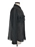 Van Heusen Polka Dots Black Long Sleeve Blouse Size M - photo 4