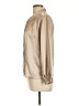 Impressions Metallic Tan Long Sleeve Blouse Size 10 - photo 5