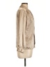 Impressions Metallic Tan Long Sleeve Blouse Size 10 - photo 4