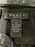 Grace 100% Polyester Black 3/4 Sleeve Blouse Size L - photo 7