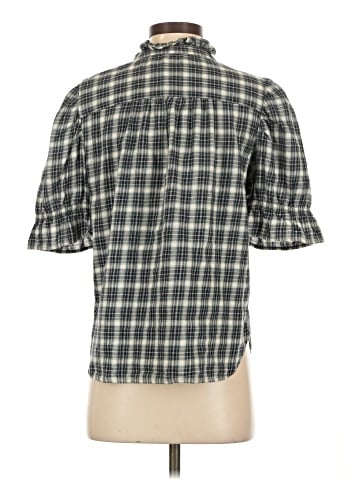 Gap 3/4 Sleeve Button-Down Shirt (view 2)