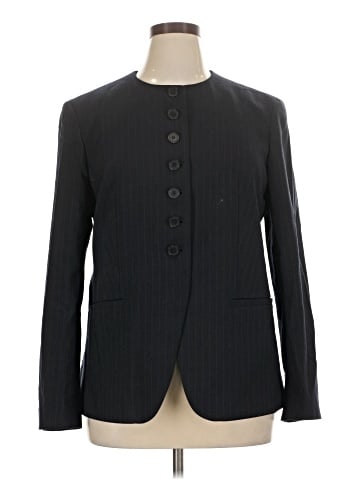 Madewell The Nolita Cutaway Blazer in Pinstripe (view 1)