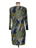 BCBGMAXAZRIA Print Blue Casual Dress Size M - photo 2