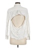 Crescent Ivory Long Sleeve Button-Down Shirt Size M - photo 2