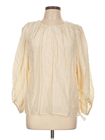 AYR 3/4 Sleeve Silk Top (view 1)