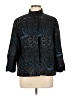 Chico's Paisley Black Coat Size Lg (2) - photo 1