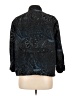 Chico's Paisley Black Coat Size Lg (2) - photo 2