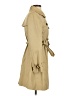 J.Crew 100% Cotton Tan Trenchcoat Size 4 - photo 4