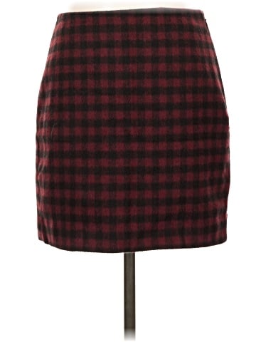 Madewell Buffalo Check Upstate Skirt (view 1)